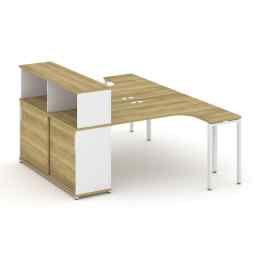 Рабочая станция Concept CN.DS-219 Металл белый